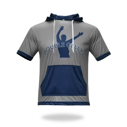 Short Sleeve Hoodie Double Celly